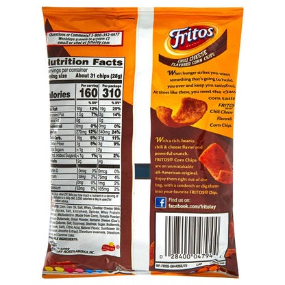 Fritos Chili Cheese Corn Chips 2oz