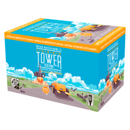 Mother Road Turbo Tower Station w/ Mango 6pk 12oz Can