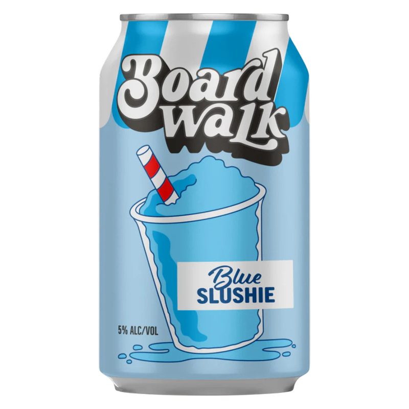 Boardwalk Blue Slushie 4pk 12oz Can