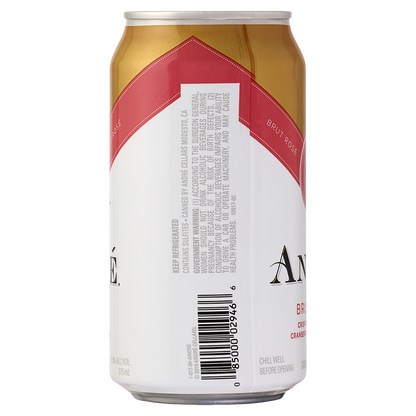 Andre Brut Champagne Rose 375 ml Can