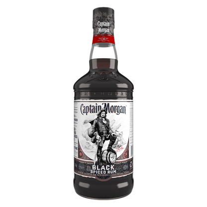 Captain Morgan Black Spiced Rum, 750 mL