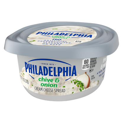 Philadelphia Chive & Onion Cream Cheese Spread - 7.5oz