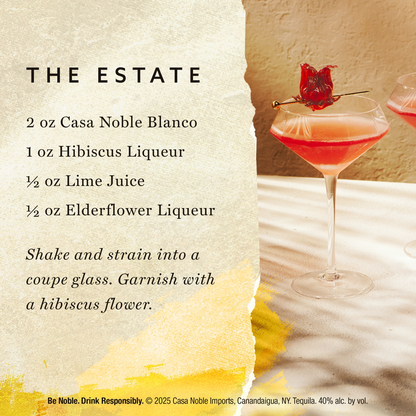 Casa Noble Blanco Tequila 750ml (80 Proof)