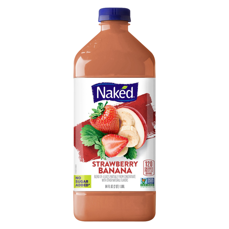 Naked Juice Strawberry Banana 64oz Btl