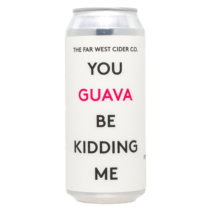Far West Cider Co. You Guava Be Kidding Me Single 16oz Can