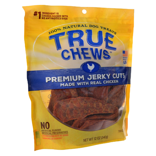 Tyson True Chews Premium Jerky Cuts Made With Real Chicken Dog Treats 12oz