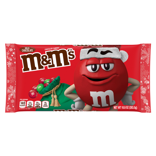 M&M’s Holiday Milk Chocolate Candies, 10oz