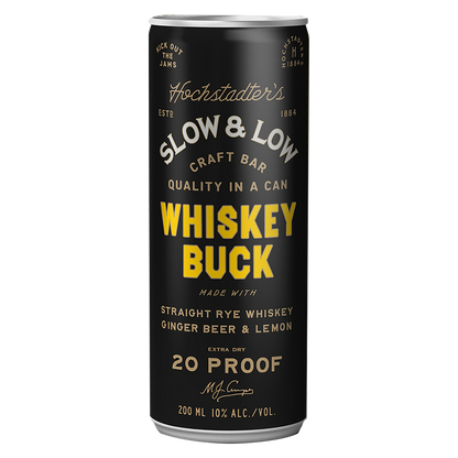 Slow & Low Whiskey Buck 4pk 200ml Can 10% ABV