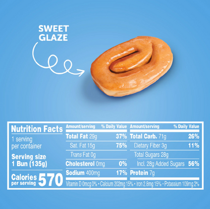Hostess Honey Glazed Honey Bun, 4 oz