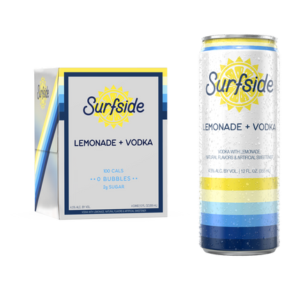 Surfside Lemonade + Vodka 4pk 12oz Cans 4.5% ABV