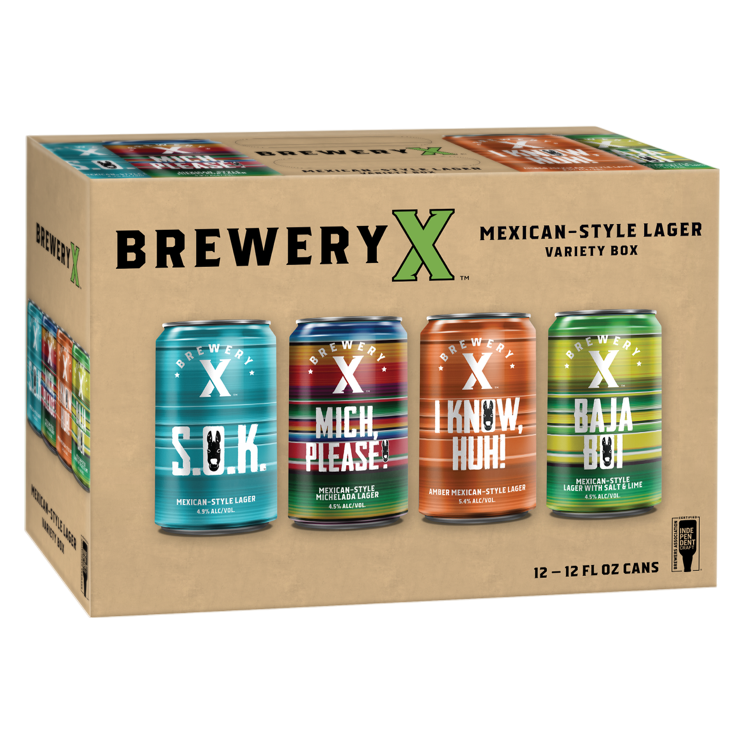 Brewery X Mexican Variety Pack (12PKC 12OZ) (12PKC 12 OZ)