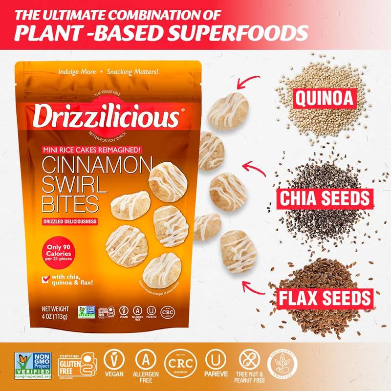 Drizzilicious Cinnamon Swirl, 4oz