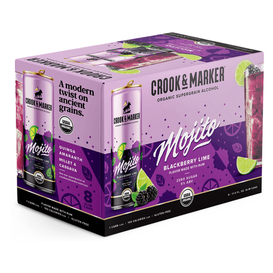 Crook & Marker Mojito Blackberry Lime (8PKC 11.5OZ)