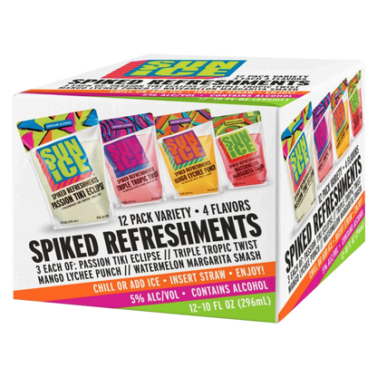 SUNiCE Variety 12pk Pouch 5.0% ABV
