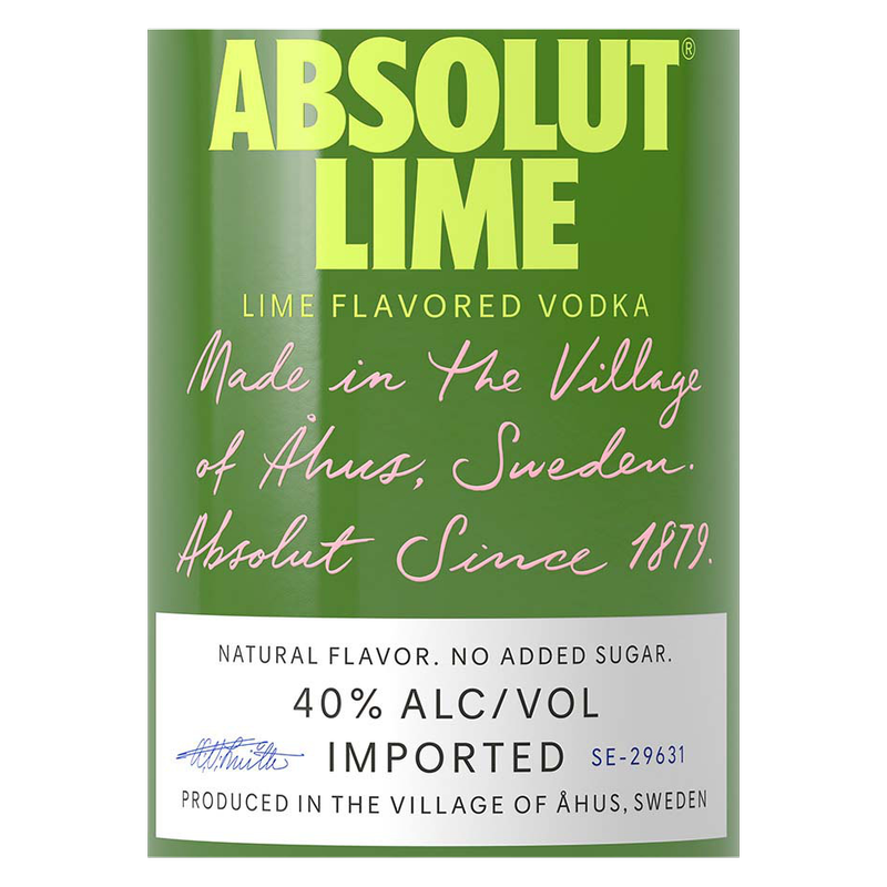 Absolut Lime Vodka 50ml