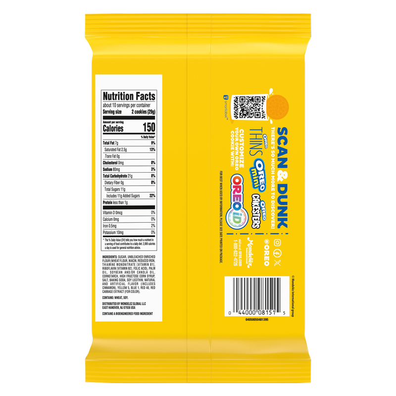 Oreo Golden Birthday Cake, 10.68oz