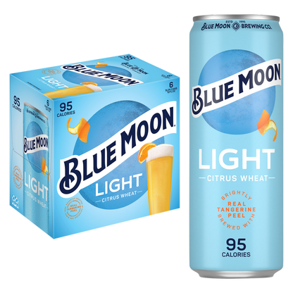 Blue Moon Light 6pk 12oz Can 4.0% ABV