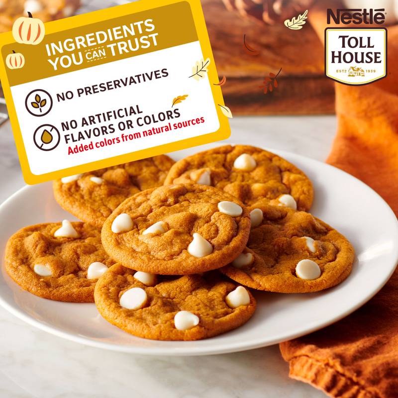 Nestle Toll House Pumpkin Spice Cookie Dough - 20ct/14oz