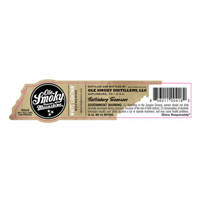 Ole Smoky White Lightnin' Moonshine 50ml
