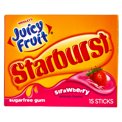 Juicy Fruit Starburst Strawberry 15ct