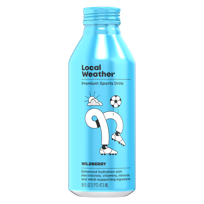 Local Weather Wildberry Sports Drink 16oz Btl