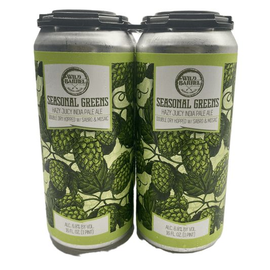 Wild Barrel Seasonal Greens 4pk 16oz 6.8% ABV