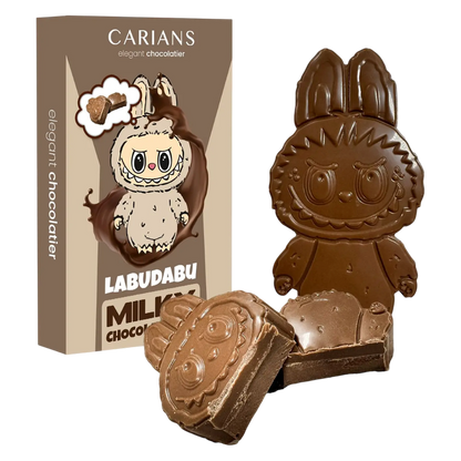 Carian's Labudabu Dubai Nutella Cream Filled Chocolate Bar, 3.52 oz