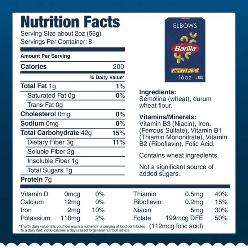Barilla Elbow Macaroni, 16oz.