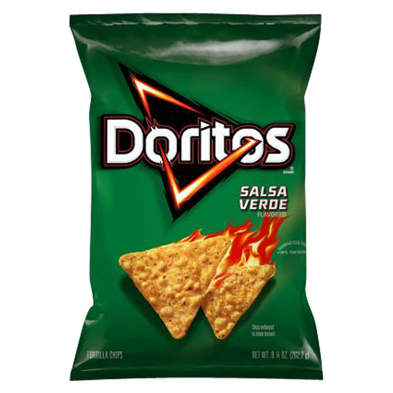 Doritos Salsa Verde Tortilla Chips 9.25oz