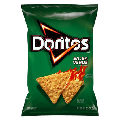 Doritos Salsa Verde Tortilla Chips 9.25oz