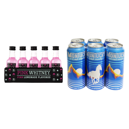 Pink Pony 10pk 50ml + 6pk 16oz Cans