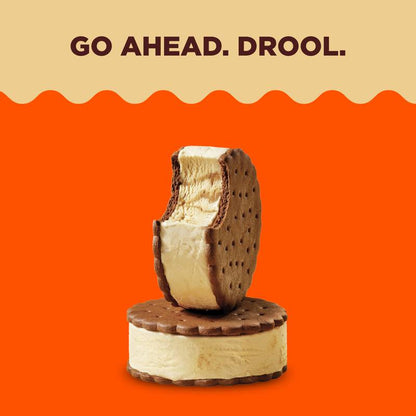 Reese's Peanut Butter Frozen Dairy Dessert Sandwich 4ct