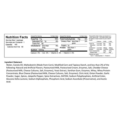 Tostitos Single Serve Nacho Cheese Dip 3.6oz