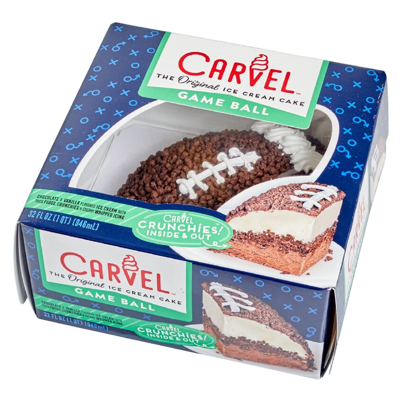 Carvel Game Ball Ice Cream Cake