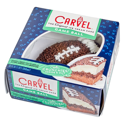 Carvel Game Ball Ice Cream Cake