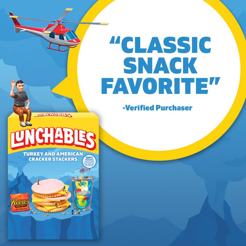 Lunchables Turkey & American Cheese Lunch Combinations with Capri Sun - 8.9oz