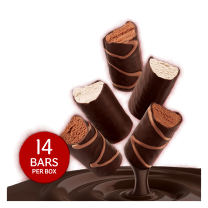 Dove Bar Minis Vanilla & Chocolate Ice Cream with Dark Chocolate 14ct