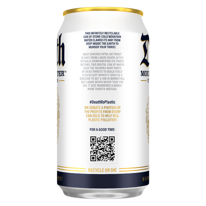 Liquid Death Still Mountain Water 6pk 12oz Can