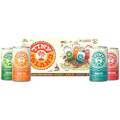 Tiny Island Rum RTD Variety Pack 8pk 200ml Can