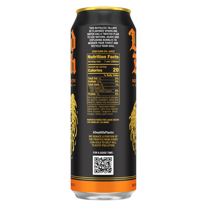 Liquid Death Sparkling Water Squeezed To Death 19.2oz Can