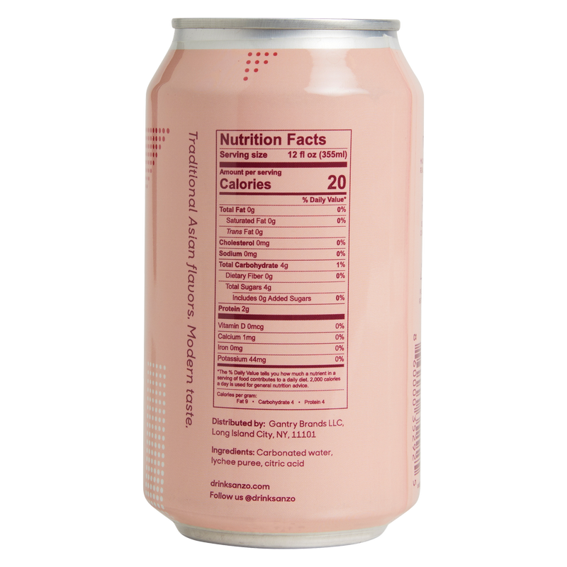 Sanzo Lychee Sparkling Water 12oz