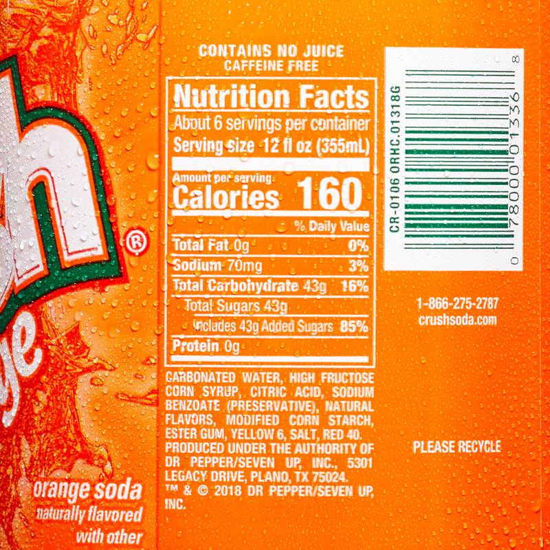 Crush Orange 2 Liter