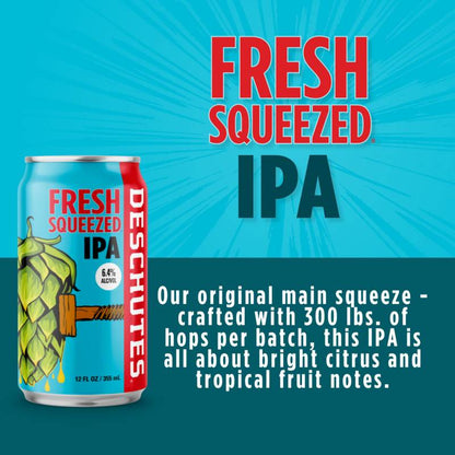 Deschutes Fresh Squeezed IPA 12/12oz Can