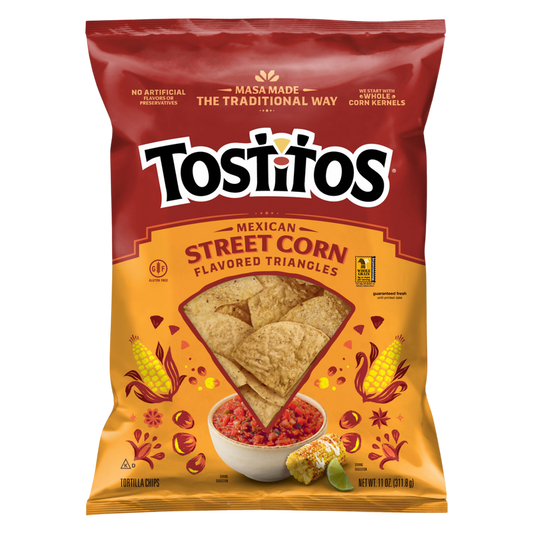 Tostitos Tortilla Chips Mexican Style Street Corn 11oz