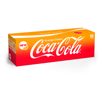 Coca-Cola Orange Cream 12pk 12oz Can