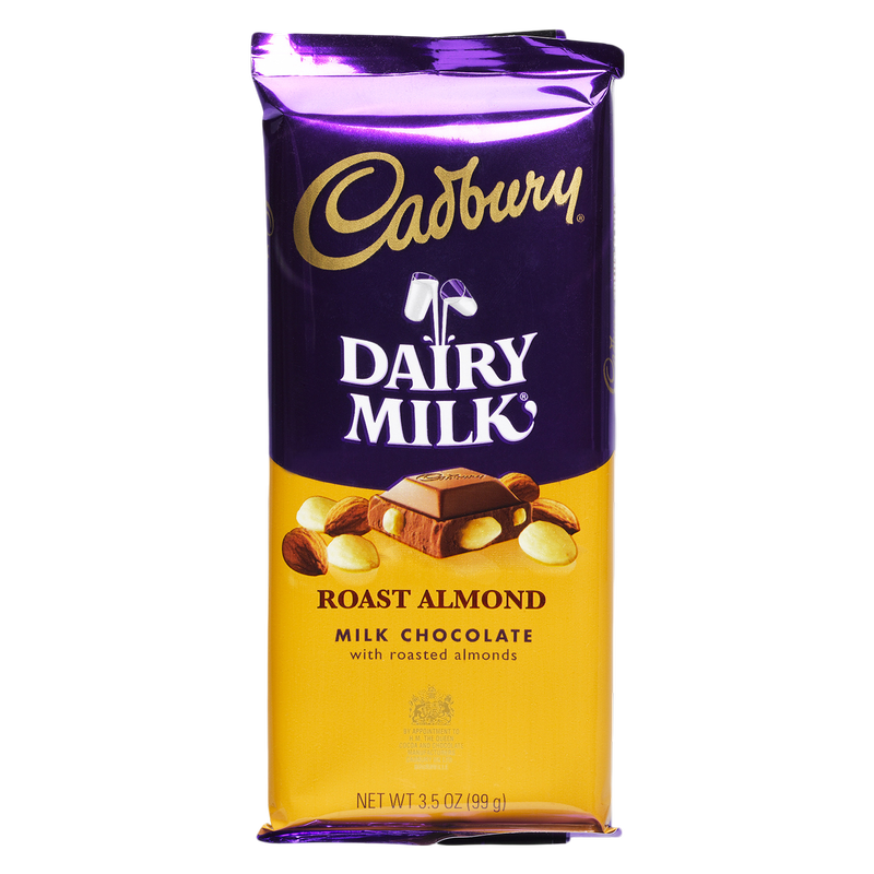 Cadbury Roast Almond Milk Chocolate Bar 3.5oz