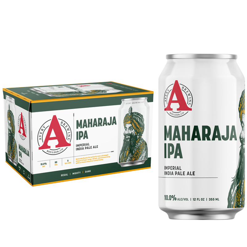Avery Brewing Company Maharaja Imperial IPA 6pk 12oz Can