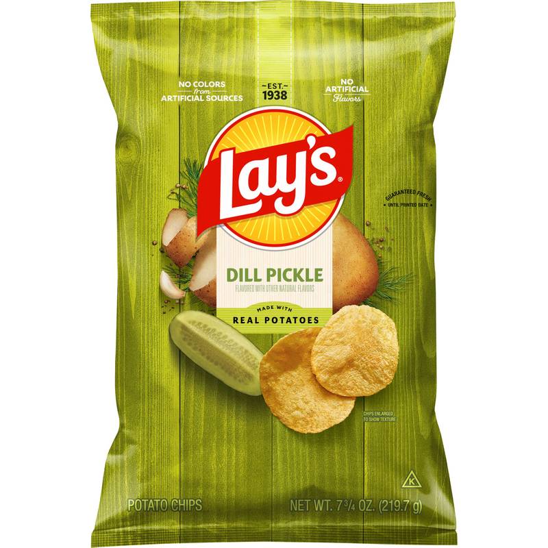 Lay's Cool Dill Pickle Potato Chips 7.75oz
