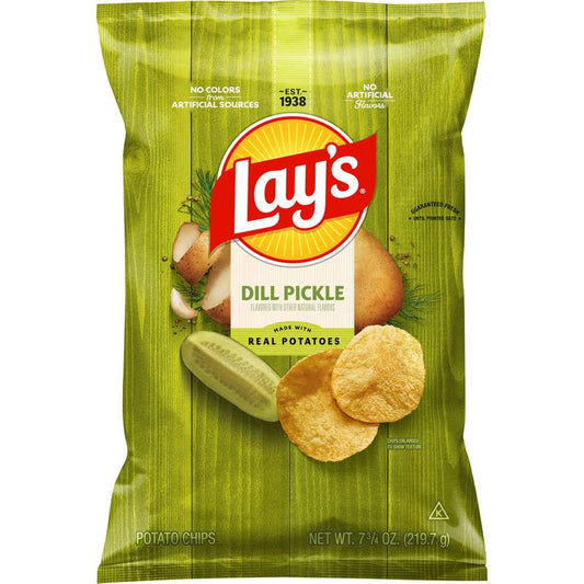 Lay's Cool Dill Pickle Potato Chips 7.75oz