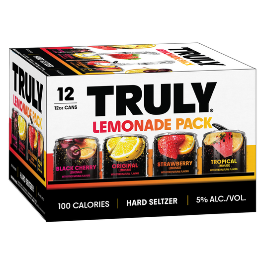 TRULY Hard Lemonade Variety 12pk 12oz Can 5.0% ABV